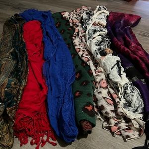 7 scarves-BUNDLE